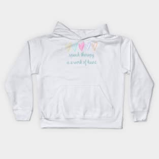 Speech Language Pathologist Kids Hoodie